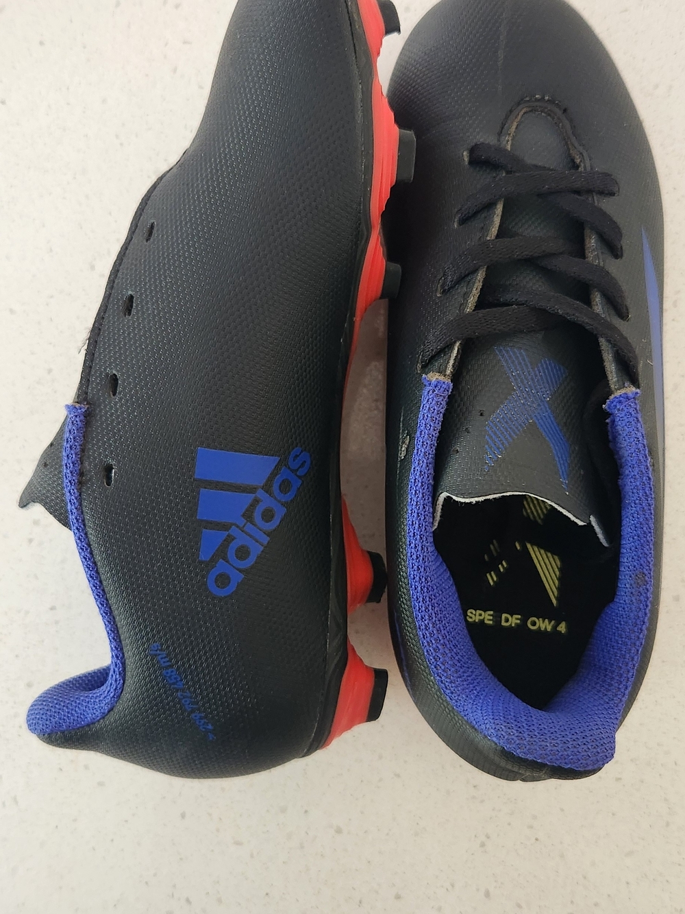 Adidas X Speedflow.4 FxG J Soccer Cleats | Kids 13K | EUC